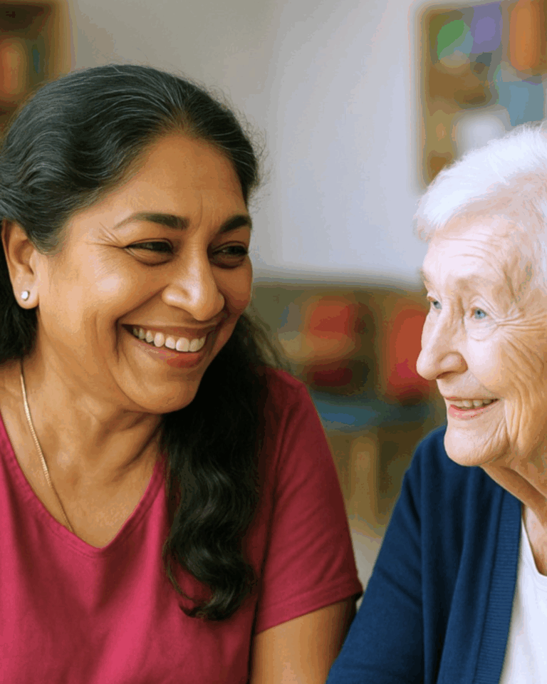 Shanti bij activiteit